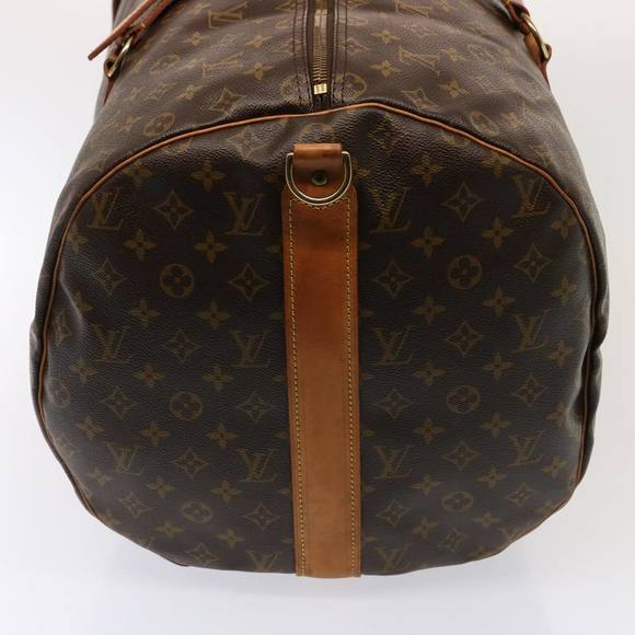 LOUIS VUITTON Monogram Sac Polochon 65 Boston Bag 2way M41222 LV Auth 76681 - Picture 3 of 16